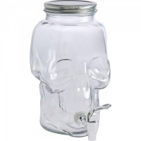 JTF  Skull Drinks Dispenser with Metal Lid 4L