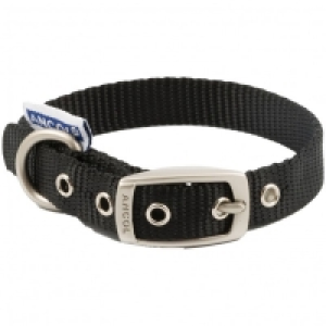 Ancol Nylon Eyelet Collar Black Size XS