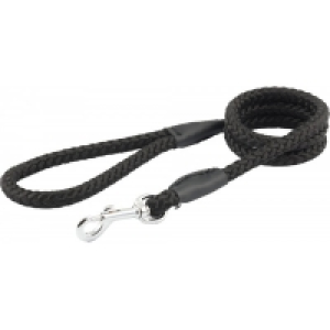 JTF  Ancol Nylon Rope Lead Black Large