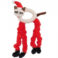 JTF  Grumpy Cat Grumpy Santa Doorknob Dangler