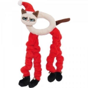 Grumpy Cat Grumpy Santa Doorknob Dangler