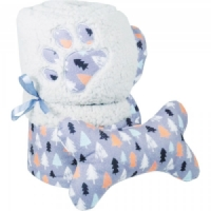 Luxury Winter Blanket & Toy 105x76cm