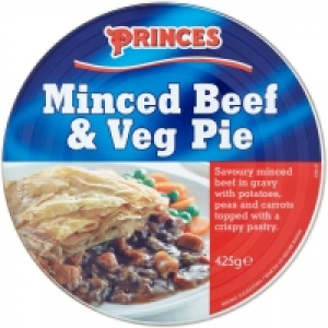 JTF  Princes Mince Beef & Veg Pie 425g