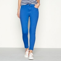 Debenhams  J by Jasper Conran - Bright blue slim fit ankle grazer jeans