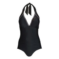 Debenhams  Elle Sport - Black halterneck swimsuit