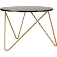 Homebase  Black and Gold Coffee Table