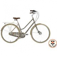 Halfords  Olive and Orange by Orla Kiely Womens Classic Bike - Olive F