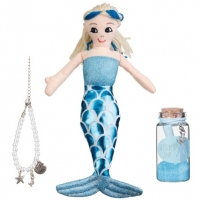 BMStores  Mermaid Doll Gift Set - Blue