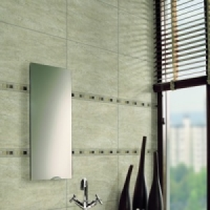 Wickes Beige Travertine Effect Gloss Ceramic Wall Tile 300x4