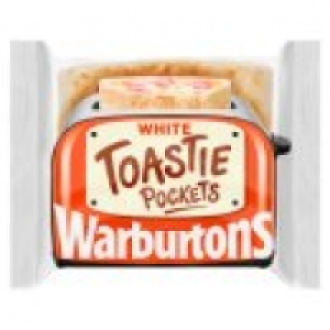 4 White Toastie Pockets £0.80