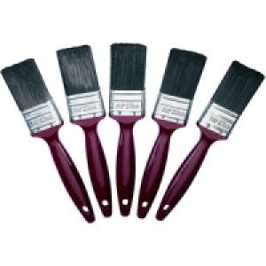 Wickes Trade Synthetic Paint Brush Set 38mm 5 Pack
