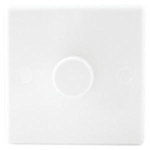Wickes Dimmer Switch 1 Gang 2 Way 400W Slimline White £10.49