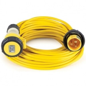 Defender 110v 1.5mm 16A Extension Lead - 10m £25.00