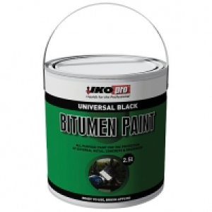 Ikopro Bitumen Paint - Black 2.5L £15.50