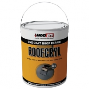 Ikopro Roofcryl One Coat Acrylic Based Roof Repair - Grey 5k £55.00