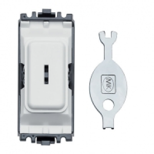 MK Grid 20A Dp 1 Way Secret Key Switch £3.00
