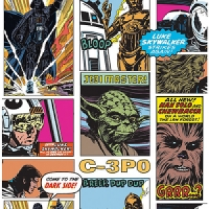 Graham & Brown Star Wars Collage Multicoloured Decorative Wa &pound;14.99