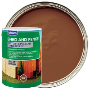 Wickes Water Repellent Timbercare - Chestnut Brown 5L £11.99