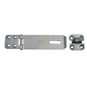 Wickes Safety Hasp and Staple Galvanised - 100mm &pound;3.39