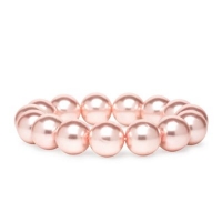 Debenhams  Jon Richard - Pink pearl stretch bracelet