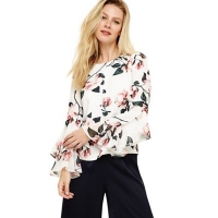 Debenhams  Phase Eight - Cream heather floral blouse