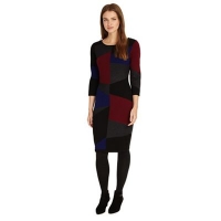 Debenhams  Phase Eight - Multi-coloured Carola colour block knitted dre
