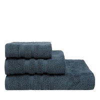 Debenhams  J by Jasper Conran - Blue textured striped towels