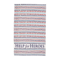 Debenhams  Help for Heroes - Dot-Dash tea towel