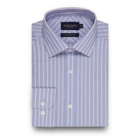 Debenhams  Osborne - Blue and pink striped tailored fit shirt