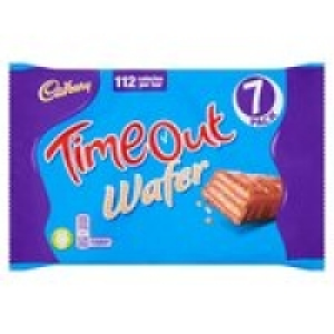 Cadbury Timeout Wafer Biscuits 7 Pack £1.00