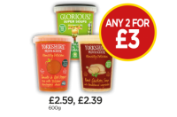 Budgens  Glorious Super Soups, Yorkshire Provender Tomato & Red Peppe