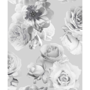 Arthouse Wallpaper Floral Bloom Mono £9.75
