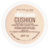Wilko  Maybelline Dream Cushion Liquid Foundation 01 Natural Ivory 