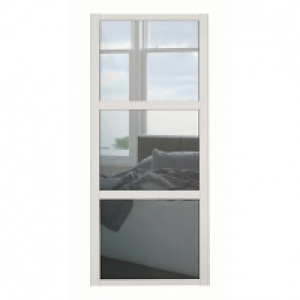 Spacepro 3 Panel Shaker Cashmere Frame Mirror Door - 610mm &pound;132.00