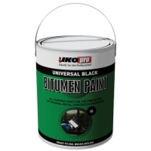 Ikopro Bitumen Paint - Black 5L £22.50