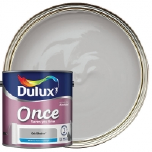 Dulux Once Matt Emulsion Paint - Chic Shadow 2.5L &pound;25.00