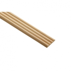 Wickes Pine Reed Moulding - 34mm x 6mm x 2.4m £8.79