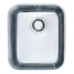 Bordo Medium 1 Bowl Undermount Kitchen Sink - Stainless Stee £279.00