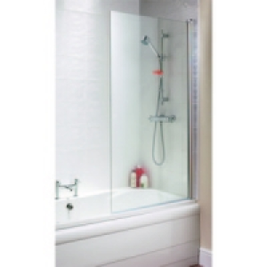 Semi-Framed Straight Bath Screen