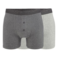 Debenhams  RJR.John Rocha - Pack of two grey logo waistband boxers