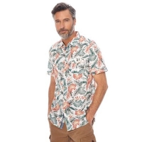 Debenhams  Mantaray - Multi-coloured palm leaf print shirt