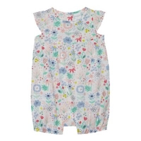 Debenhams  bluezoo - Baby girls multicoloured floral print romper suit