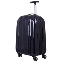 Debenhams  Tripp - Ink blue Absolute Lite zip 4 wheel medium suitcase
