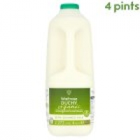 Waitrose  Waitrose Duchy Organic semi-skimmed milk un-homogenised