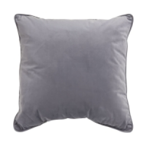 Wilko Velour Cushion Charcoal 50 x 50cm £8.00