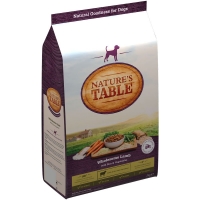 Wilko  Natures Table Dog Complete Dry Adult Lamb with Rice & Vegeta