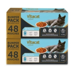 Aldi  Premium Cat Pouches 96 Pack Fish