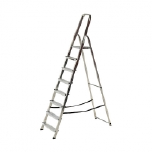 Youngman Professional 8 Tread Aluminium Stepladder &pound;68.52