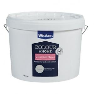 Wickes Colour @ Home Vinyl Soft Sheen Emulsion Paint - Magno £29.99