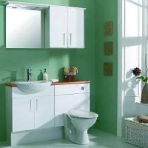 Wickes Seville White Gloss Fitted Base Unit - 600 mm &pound;155.00
